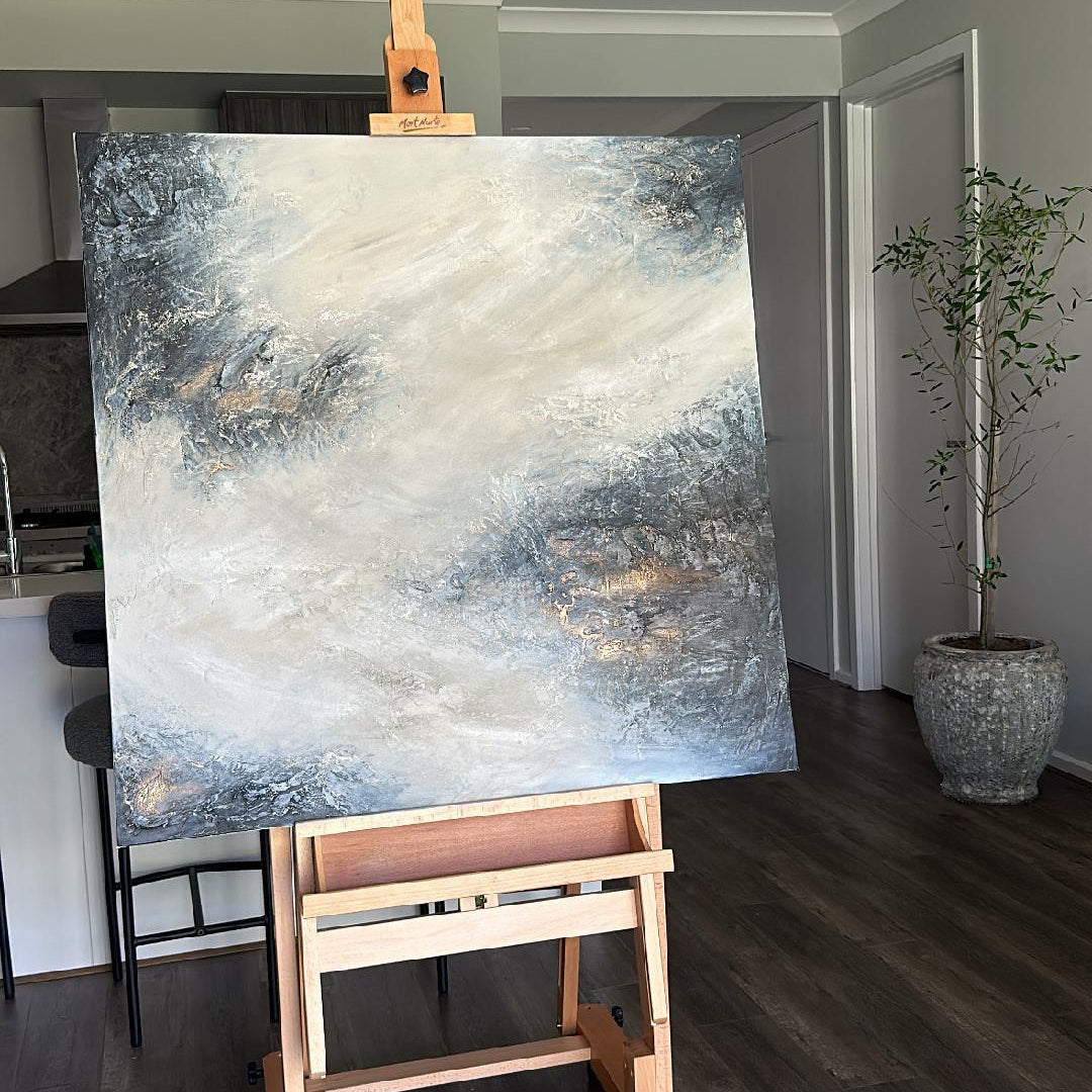 "Breath of Serenity" Original Artwork on Canvas 100x100cm