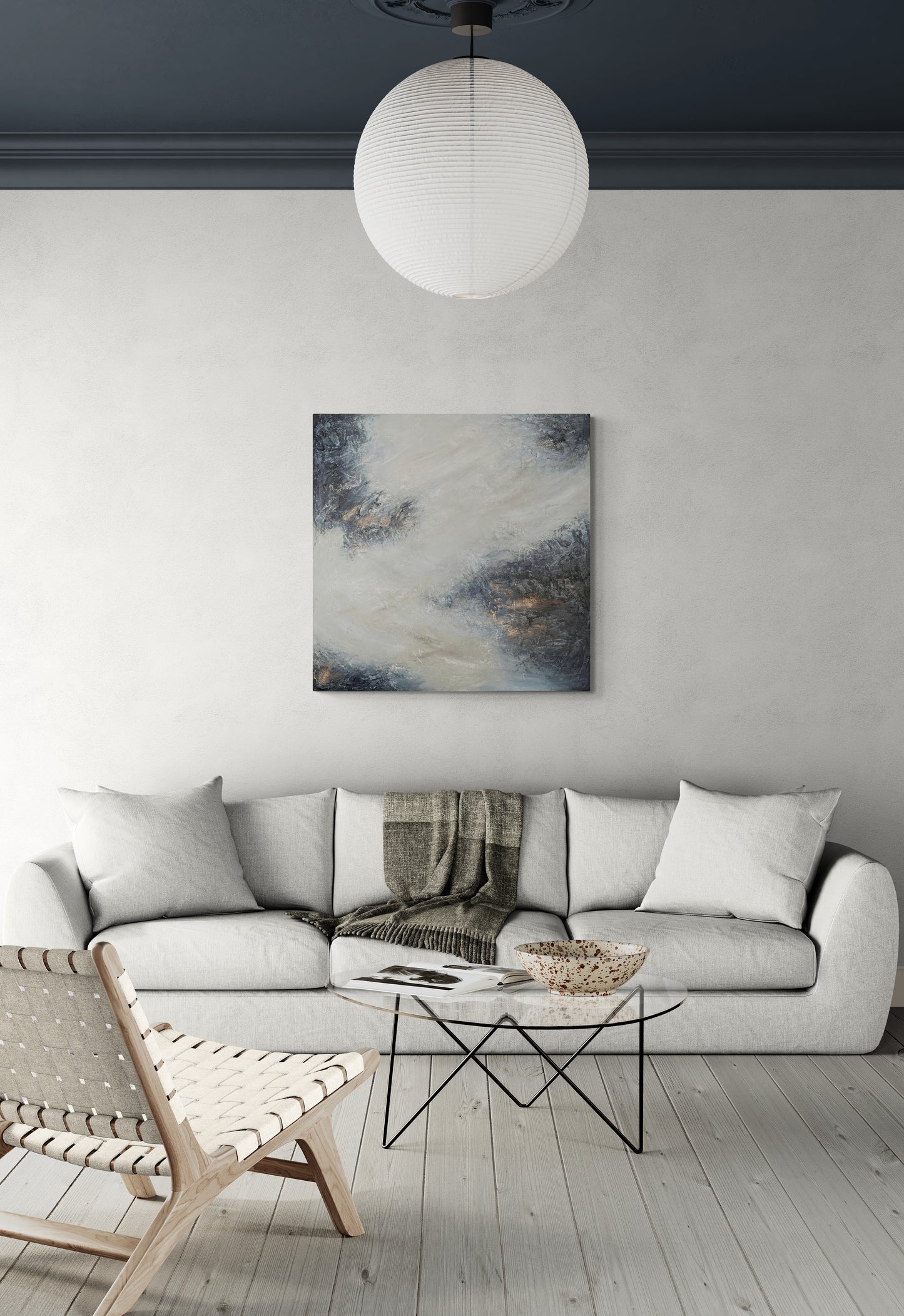 "Breath of Serenity" Original Artwork on Canvas 100x100cm